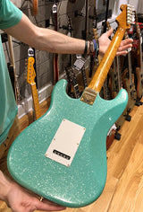 Fender Custom Shop Super Custom Deluxe Strat 2018 NAMM Limited Edition Sea Foam Green Sparkle-Electric Guitars-Brian's Guitars