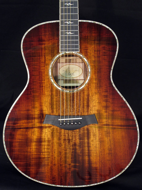 Taylor GSK acoustic guitar with Koa Top, Shaded Edgeburst finish and Gotoh 510 Upgrades.