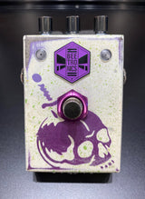 Beetronics Fatbee Overdrive Custom White/Purple Skull