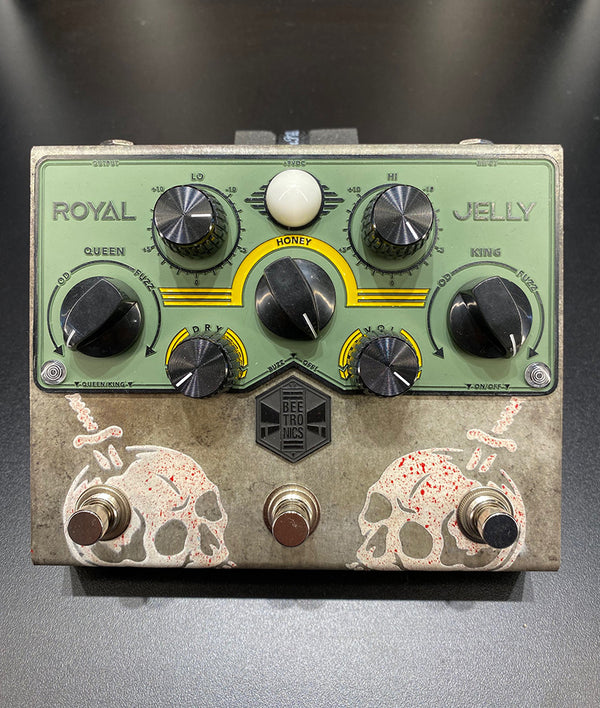 Beetronics Royal Jelly Custom Green Skulls