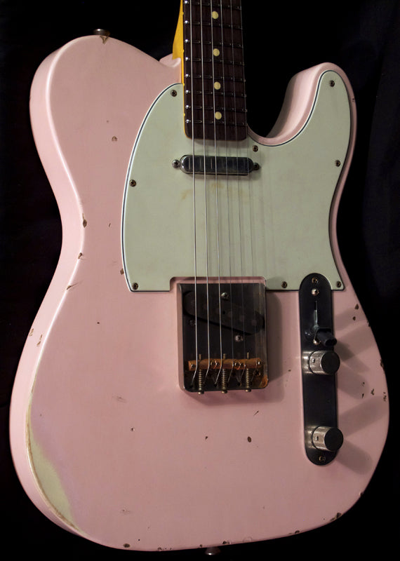 Nash T63 Shell Pink electric guitar.