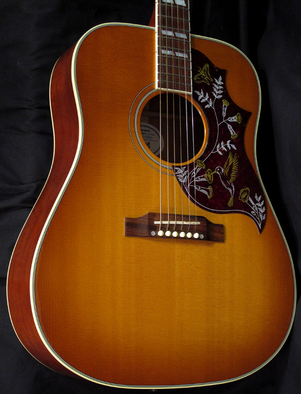 Gibson Hummingbird acoustic guitar.