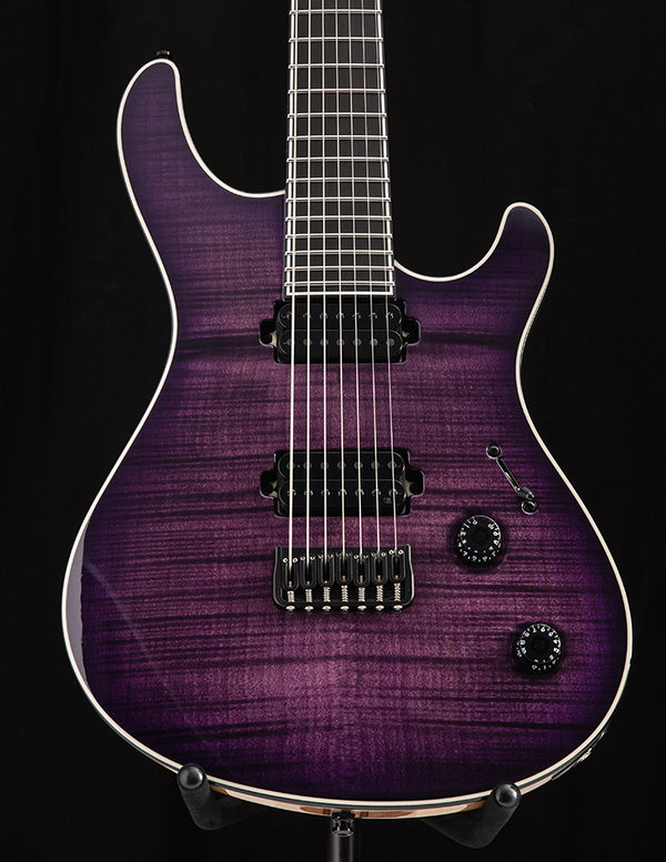 Mayones Regius 7 Baritone Guitar Infinite Purple with Satin Back