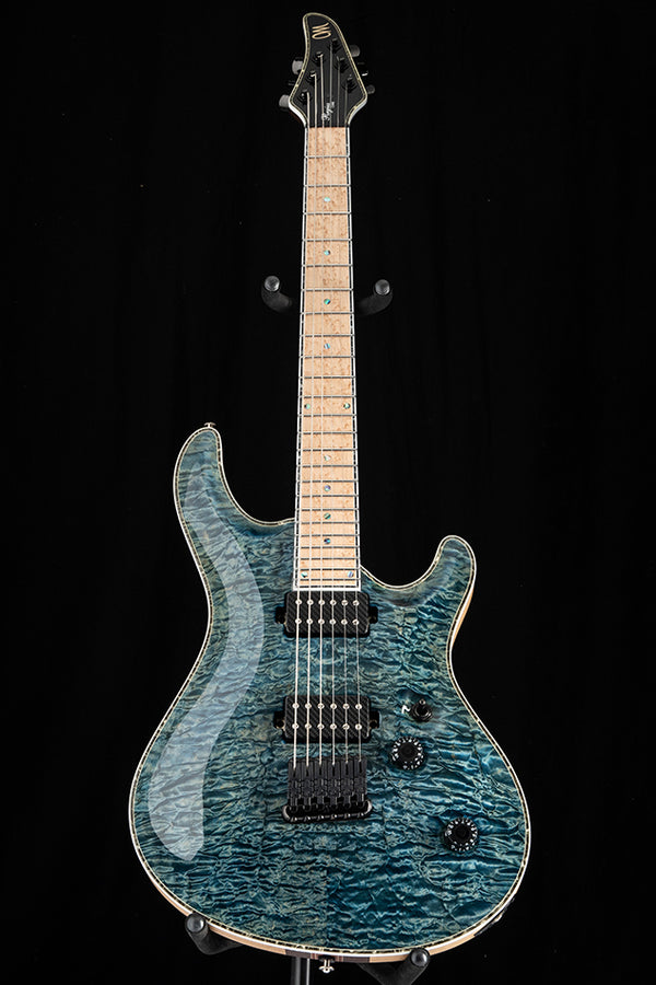 Used Mayones Regius Core 6 Trans Aquamarine