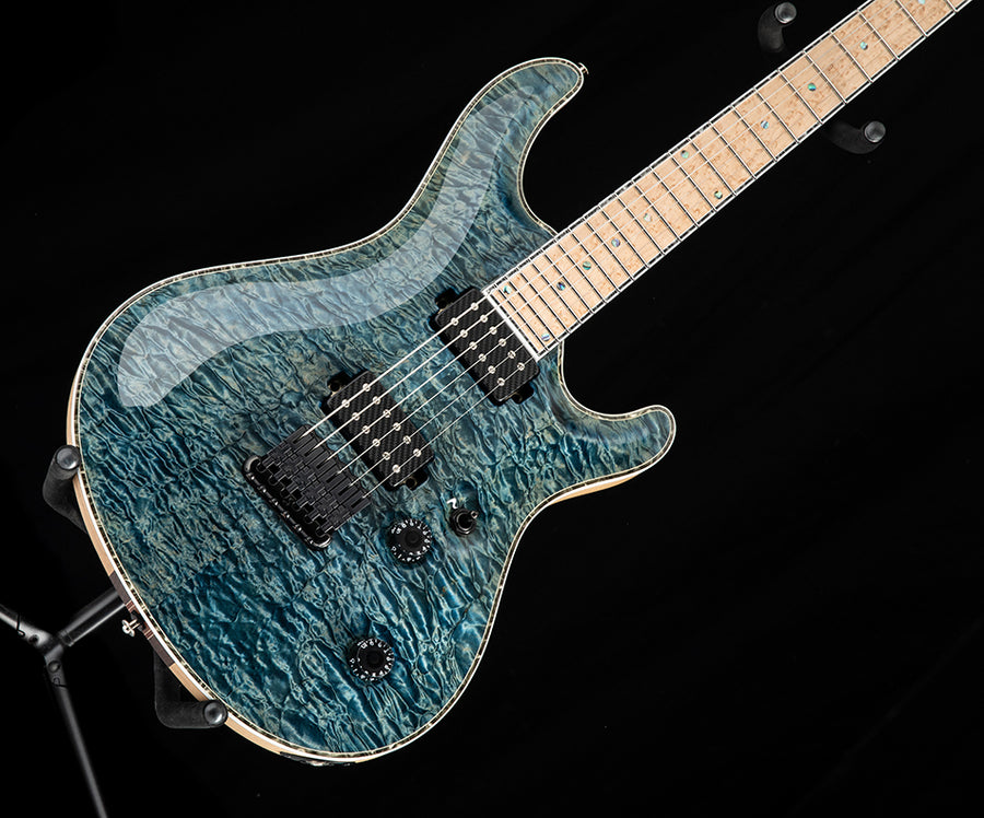 Used Mayones Regius Core 6 Trans Aquamarine