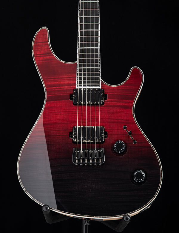 Mayones Regius 6 Black To Red Horizon