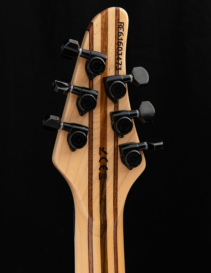 Used Mayones Regius 6 Trans Blue Satin