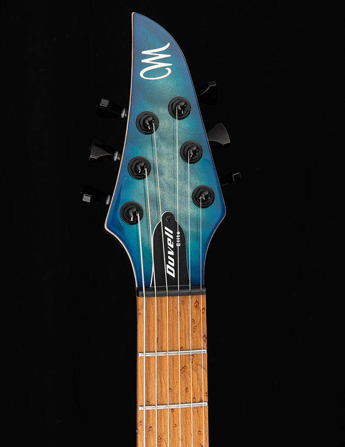 ギター Mayones Duvell Elite 6 Custom Mayones Duvell Elite 6-String, Natural to Blue Burst Gloss