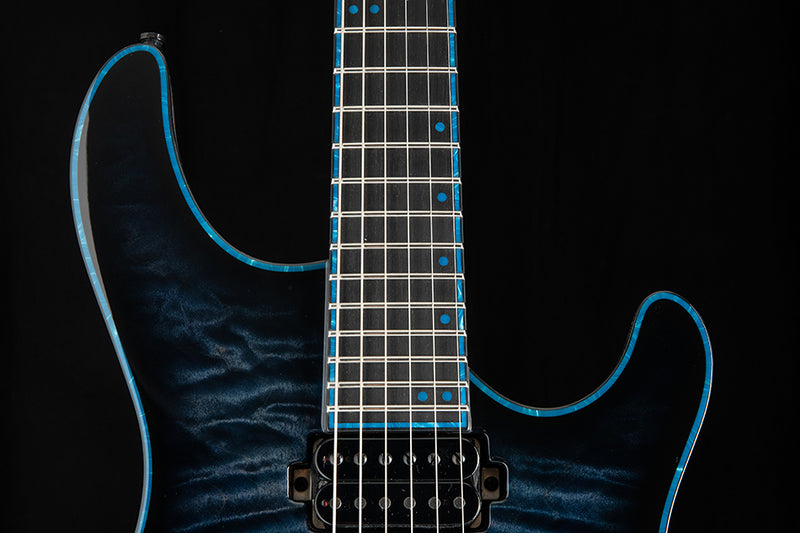 Mayones Regius V24 6 Dirty Blue Burst