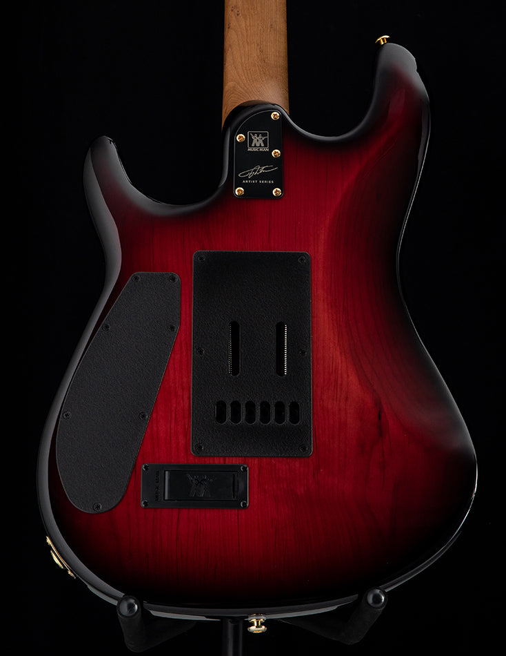 Used Ernie Ball Music Man Jason Richardson Cutlass 6 Rorschach Red