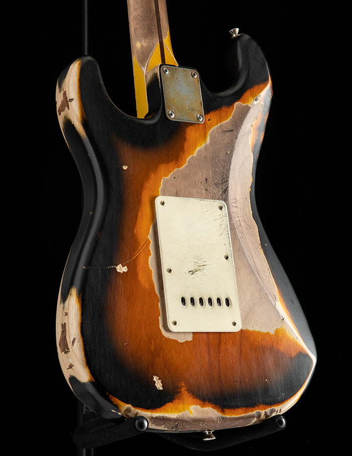 Nash S57 Guitar, 2-Tone Burst, Light Aging | Humbucker Music