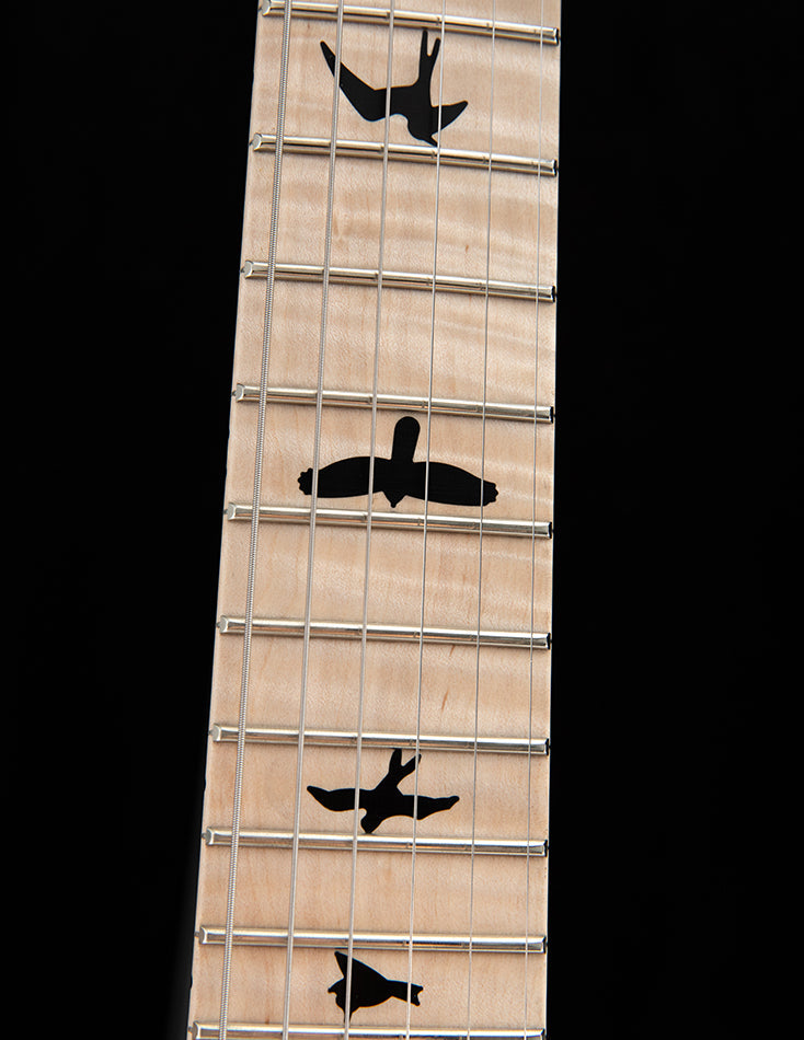 Used Paul Reed Smith Wood Library Custom 24 Floyd Charcoal Blue Burst Brian's Guitars Limited