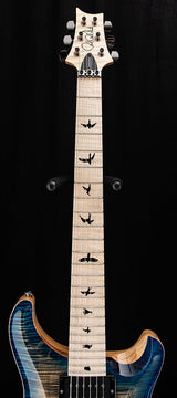 Used Paul Reed Smith Wood Library Custom 24 Floyd Charcoal Blue Burst Brian's Guitars Limited