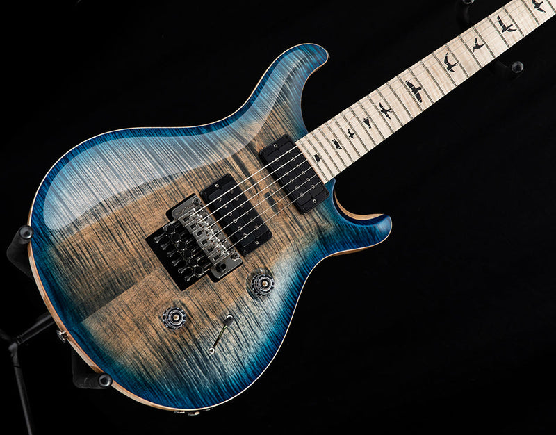 Used Paul Reed Smith Wood Library Custom 24 Floyd Charcoal Blue Burst Brian's Guitars Limited