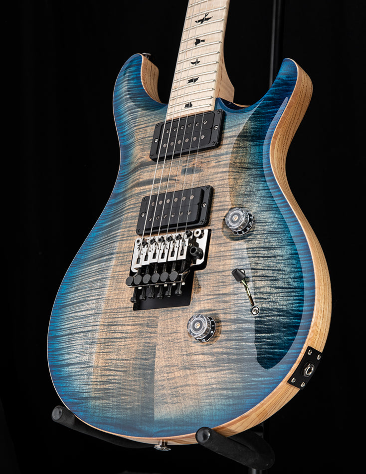 Used Paul Reed Smith Wood Library Custom 24 Floyd Charcoal Blue Burst Brian's Guitars Limited