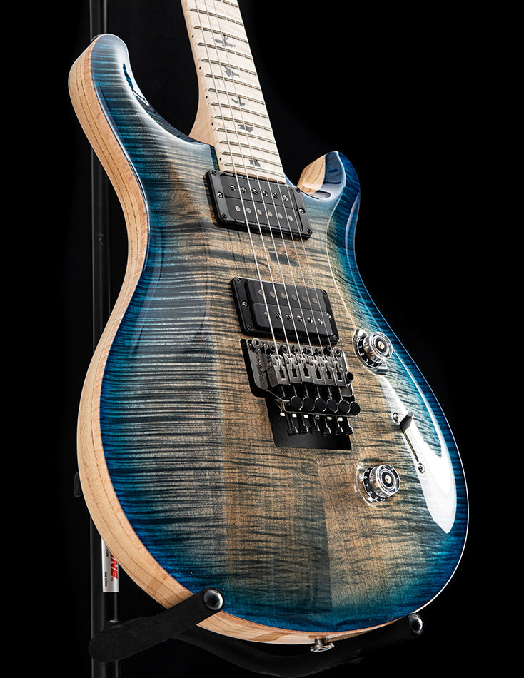 Used Paul Reed Smith Wood Library Custom 24 Floyd Charcoal Blue Burst Brian's Guitars Limited
