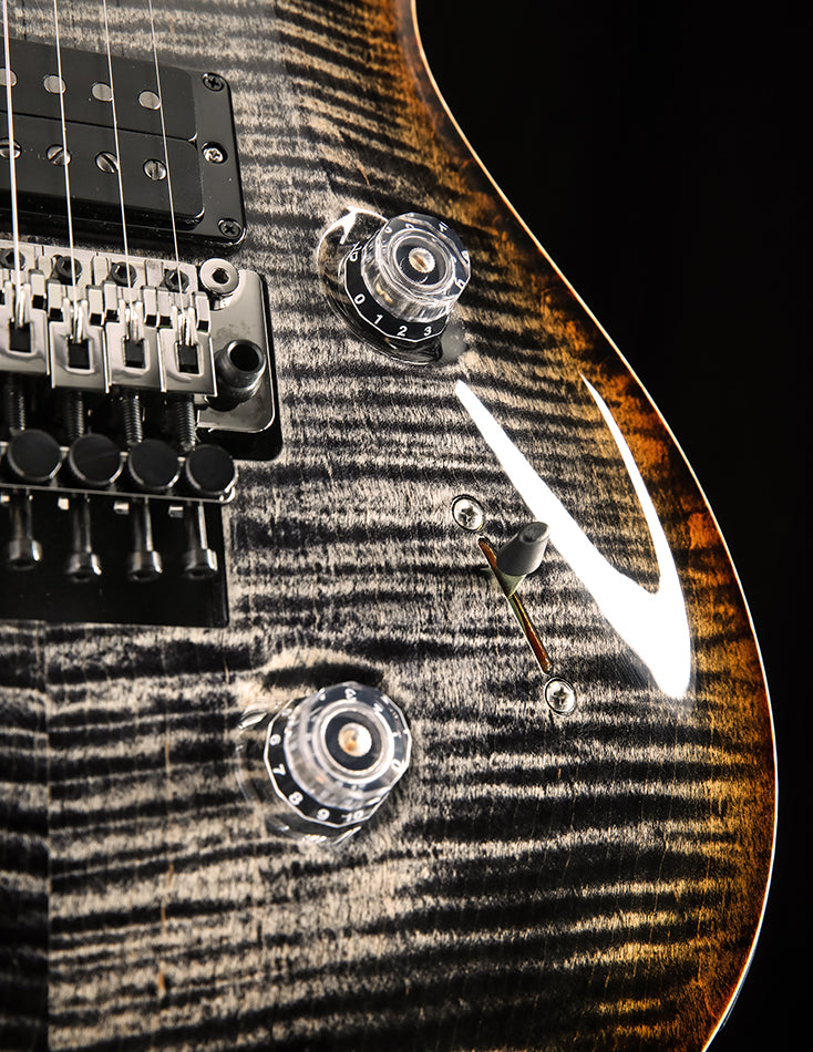 Paul Reed Smith Wood Library Custom 24 Floyd Burnt Maple Leaf Brian's Guitars Limited