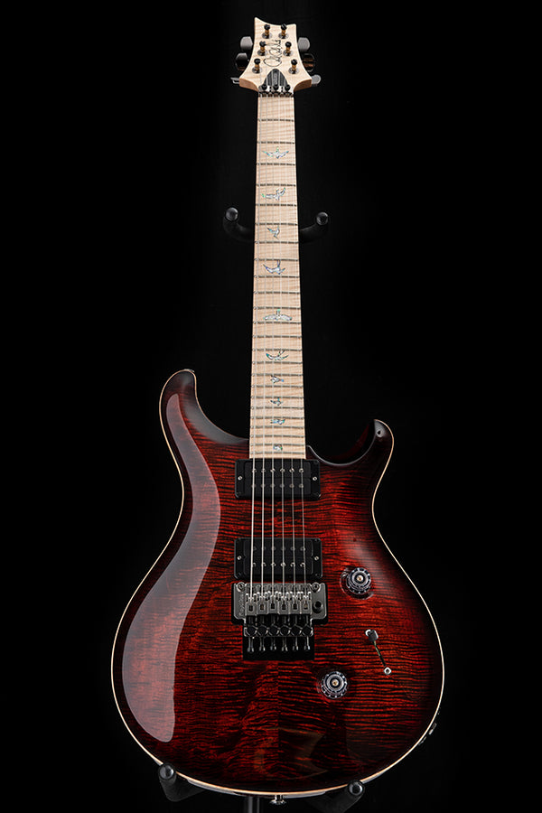 Paul Reed Smith Wood Library Custom 24 Floyd Fire Red Burst Brian's Guitars Limited