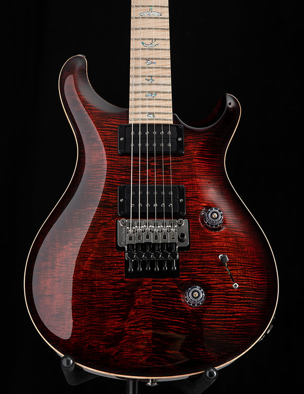 Paul Reed Smith Wood Library Custom 24 Floyd Fire Red Burst Brian's Guitars Limited