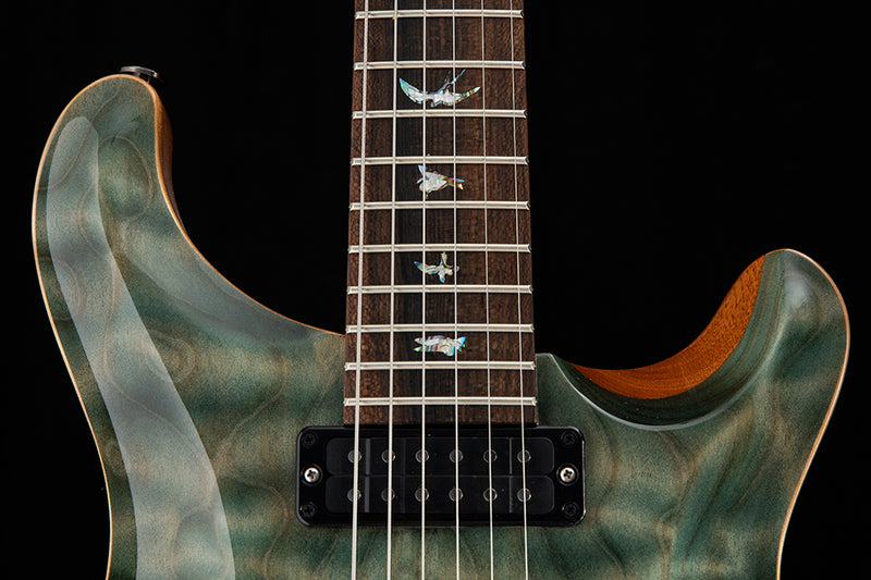 Paul Reed Smith Wood Library Studio Teal Fade Brian's Guitars Limited