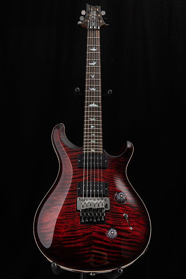 Paul Reed Smith Wood Library Custom 24 Floyd Fire Red Burst Brian's Guitars Limited