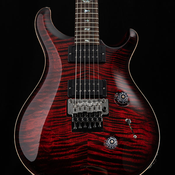 Paul Reed Smith Wood Library Custom 24 Floyd Fire Red Burst Brian's Gu