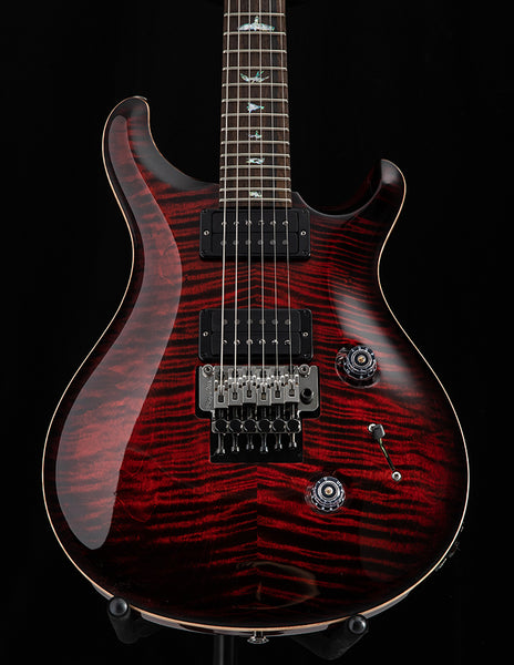 Paul Reed Smith Wood Library Custom 24 Floyd Fire Red Burst Brian's Gu