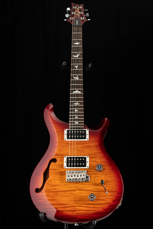 Used Paul Reed Smith S2 Custom 22 Semi-Hollow Dark Cherry Sunburst