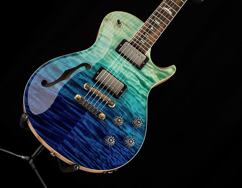 Paul Reed Smith Wood Library McCarty Singlecut 594 Semi-Hollow Brian's Limited Blue Fade