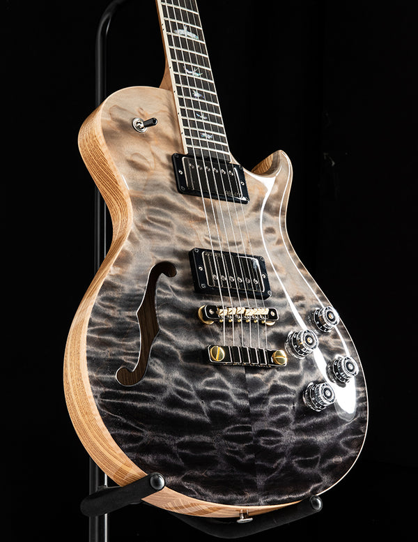 Paul Reed Smith Wood Library McCarty Singlecut 594 Semi-Hollow Brian's Limited Gray Black Fade