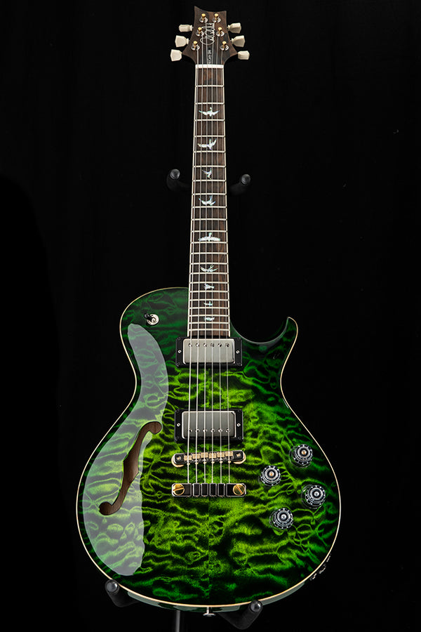 Paul Reed Smith Wood Library McCarty Singlecut 594 Semi-Hollow Brian's Limited Jade Green Burst