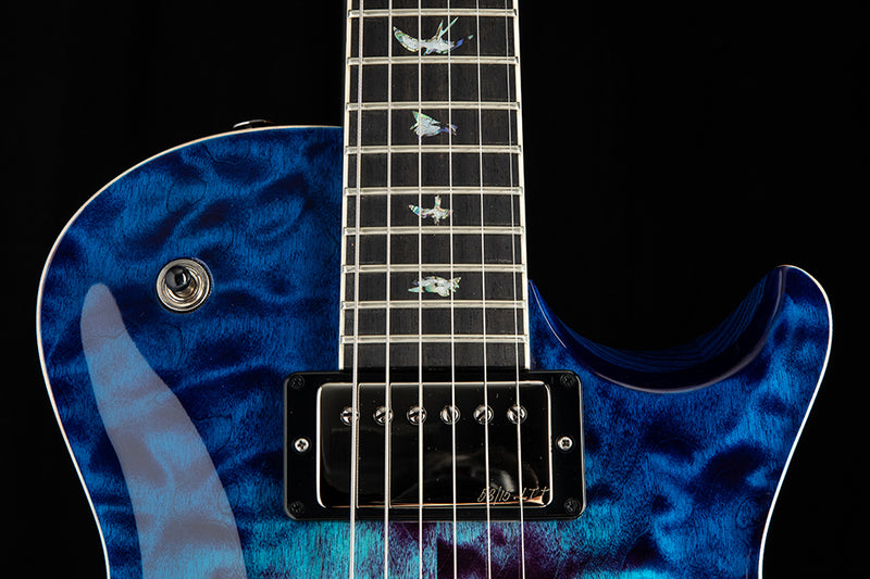 Paul Reed Smith Wood Library McCarty Singlecut 594 Semi-Hollow Brian's Limited Violet Blue Burst