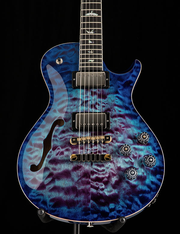 Paul Reed Smith Wood Library McCarty Singlecut 594 Semi-Hollow Brian's Limited Violet Blue Burst