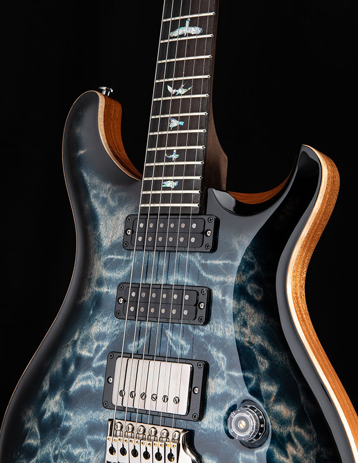 Paul Reed Smith Wood Library Studio Faded Whale Blue Smokeburst Brian's Guitars Limited