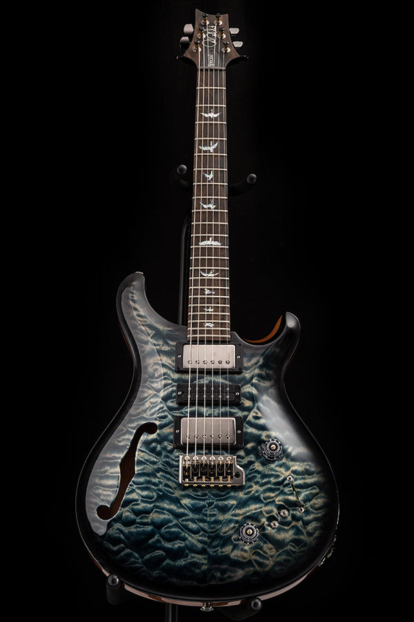 Paul Reed Smith Wood Library Special Semi-Hollow Faded Whale Blue Smokeburst Brian's Guitars Limited