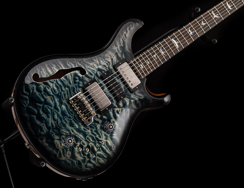 Paul Reed Smith Wood Library Special Semi-Hollow Faded Whale Blue Smokeburst Brian's Guitars Limited
