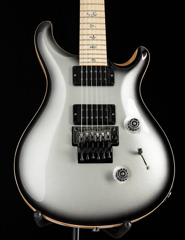 Paul Reed Smith Wood Library Custom 24 Floyd Platinum Metallic Smokeburst Brian's Guitars Limited