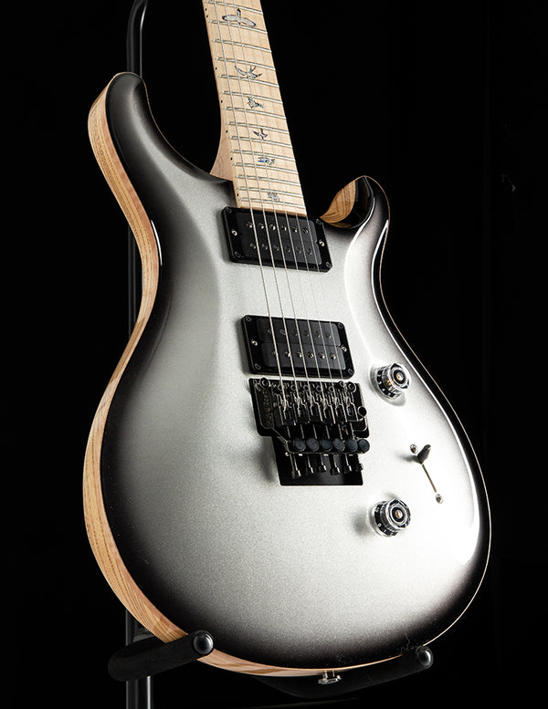 Paul Reed Smith Wood Library Custom 24 Floyd Platinum Metallic Smokeburst Brian's Guitars Limited
