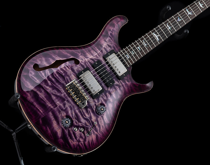 Paul Reed Smith Wood Library Special Semi-Hollow Faded Purple Burst Brian's Guitars Limited