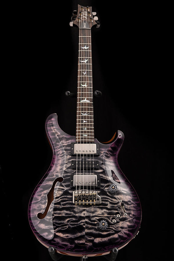 Used Paul Reed Smith Wood Library Special Semi-Hollow Charcoal Purple Burst Brian's Guitars Limited