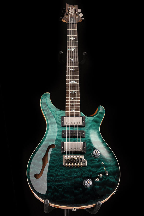 Paul Reed Smith Wood Library Special Semi-Hollow Teal Fade Brian's Guitars Limited