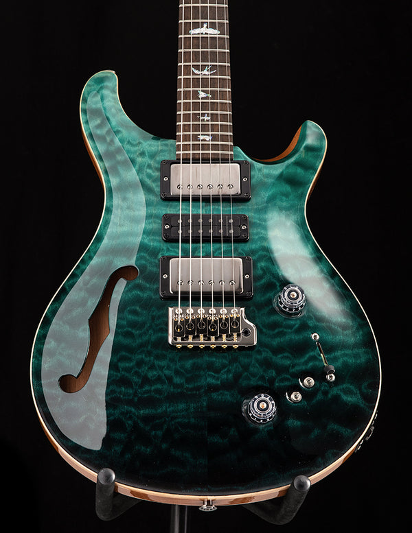 Paul Reed Smith Wood Library Special Semi-Hollow Teal Fade Brian's Guitars Limited