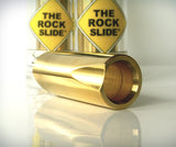 The Rock Slide Polished Brass Slide-Brian's Guitars