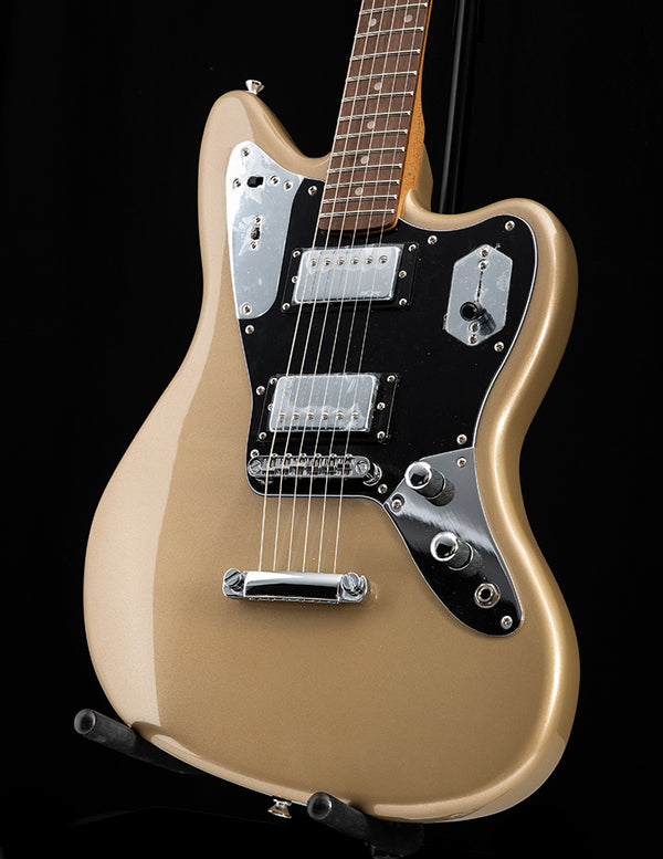 Squier Contemporary Jaguar HH Metallic Shoreline Gold