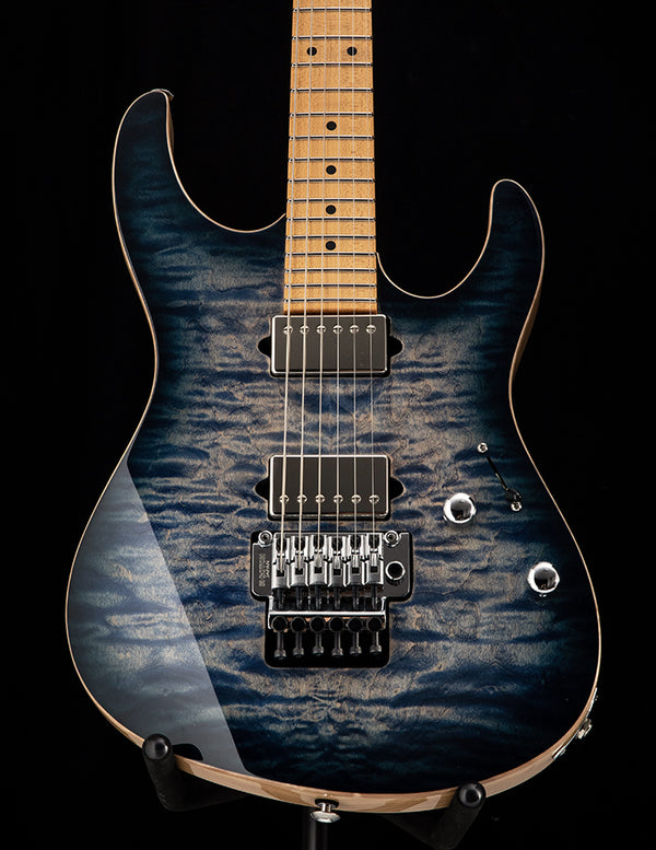 Suhr Custom Modern Transparent Faded Whale Blue Burst