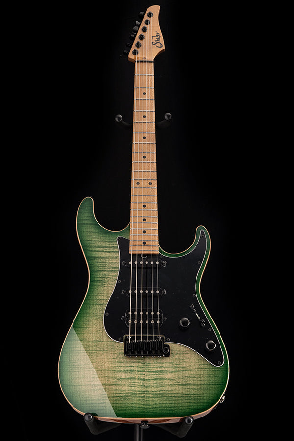 Suhr Standard Custom Faded Trans Green Burst