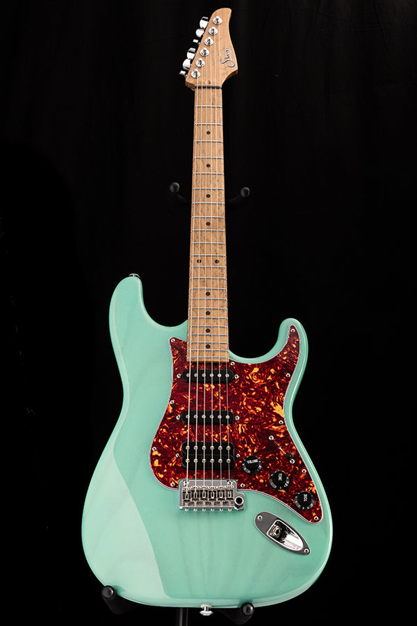 Suhr Limited Edition Classic S Paulownia Trans Seafoam Green