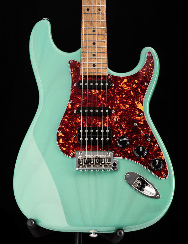 Used Suhr Limited Edition Classic S Paulownia Trans Seafoam Green