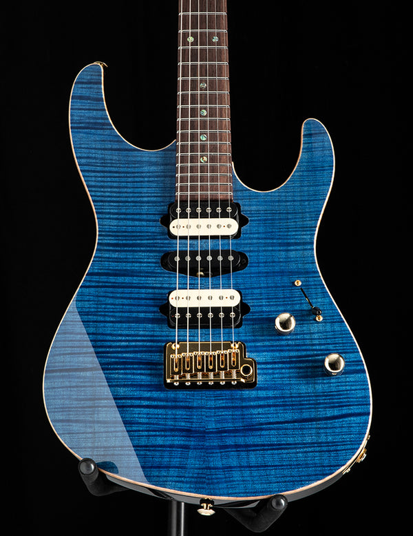 Suhr Custom Modern Faded Trans Blue