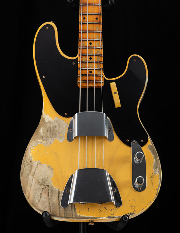 Used Fender Custom Shop 1951 Precision Bass Super Heavy Relic Antique Blonde